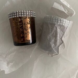 Tealight Candle Holders - Set of Two - Crystal Bead Accents 🕯️
